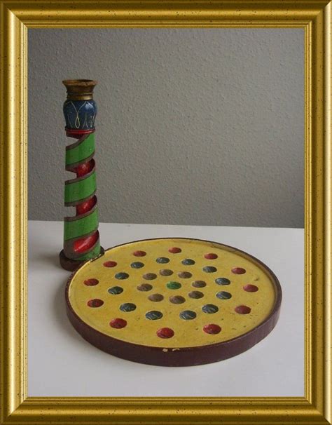 Antique Wooden Toy Marble Game Kakelorum Sold In 2020 Antique