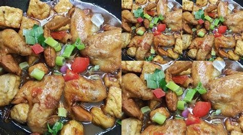 Beberapa orang mungkin tidak banyak yang tahu bagaimana cara membuat bumbu semur ayam yang sedap. Semur Ayam Tahu by DapoerAdeline | Resep Masakan Ikan