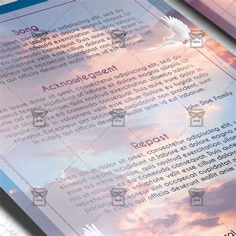 Download Funeral Obituary Flyer Psd Template Exclusiveflyer