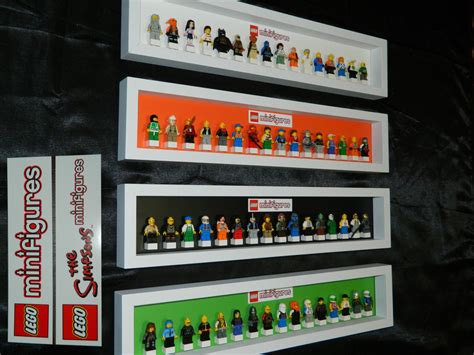 Handmade Display Case For Lego Minifigure Series Lego Minifigure