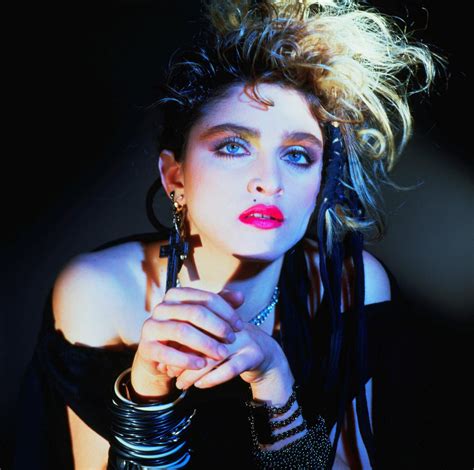 Madonna 1980s Madonna Madonna En Los Años 80 Maquillaje Años 80