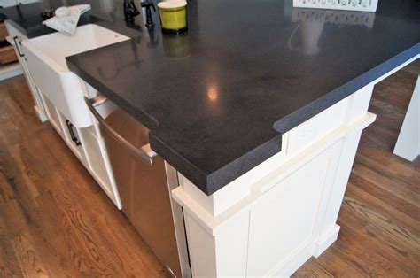 Maybe you would like to learn more about one of these? Black Absolute granite honed. Straight edge | Kitchen and ...