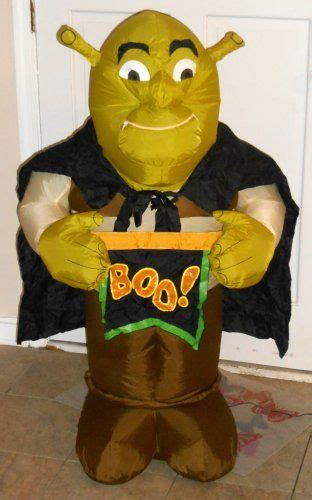 For Sale Shrek 2 Airblown Fan Inflatable Ogre Boo Halloween Vampire