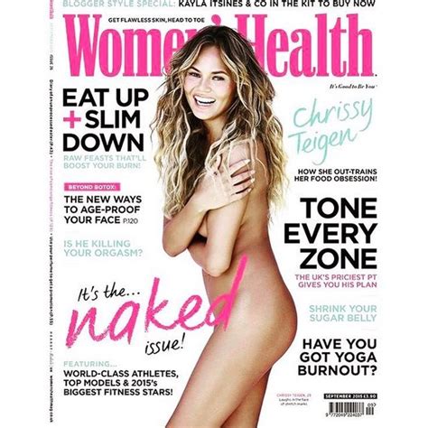 Chrissy Teigen Goes Naked On Magazine Cover Talks Kim Kardashian