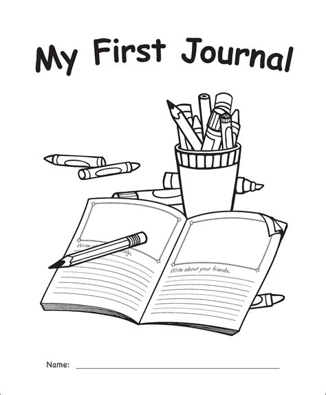 My Own First Journal Tcr60009 Teacher Created Resources