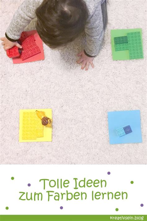 7 Tolle Spiele zum Farben lernen - kreativsein.blog | Farben lernen