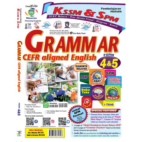 Ruang pembelajaran interaktif sekarang berfungsi. Pembelajaran Holistik KSSM & SPM Grammar CEFR Aliged ...