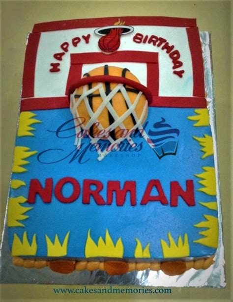 Basketball Cake 5301 Cakes And Memories Bakeshop