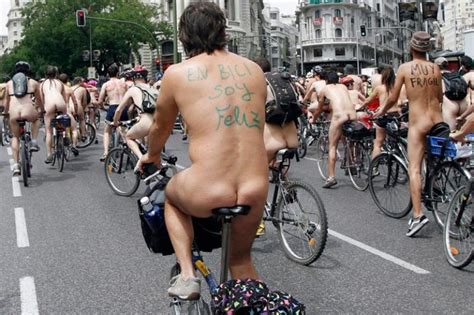 Worls Naked Bike A Madrid Dago Fotogallery