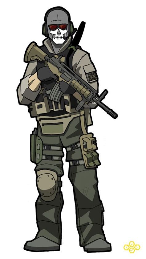 Lieutenant Simon Ghost Riley Call Of Duty Modern Warfare Call Of