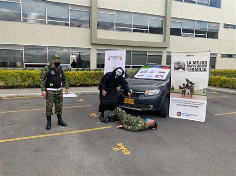 Simulacro De Seguridad Vial Ejército Nacional De Colombia