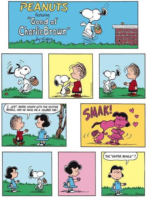 Peanuts By Charles Schulz For April 01 2018 Snoopy Funny Snoopy Comics