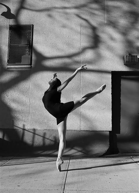 Black And White Dancers Portraits In New York City Black