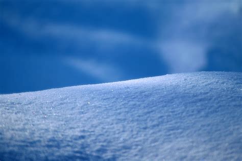 Free Blue Snow Stock Photo