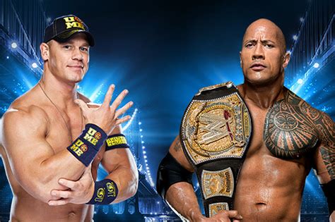 The Rock Vs John Cena Official For Wrestlemania 29 Main Event In New