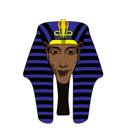 Colored Illustration Of The 18th Dynasty Ancient Egyptian Pharaoh Akhenaten 11047288 Png