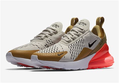 Release Date Nike Wmns Air Max 270 Flight Gold •