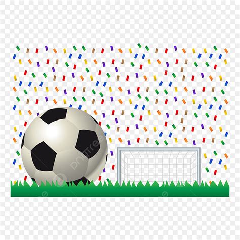 Gambar Sepak Bola Lapangan Sepak Bola Dengan Bola Di Atas Rumput