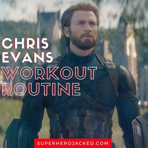 Chris Evans Workout And Diet Updated Train Like Captain America Men