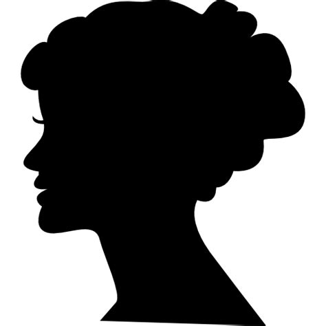 Female Head Silhouette Free Vector Icons Designed By Freepik
