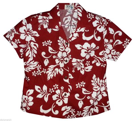 Damen Original Hawaiihemden Hawaiishirt