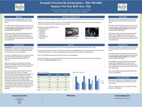 Poster Presentation Template 36 X 48