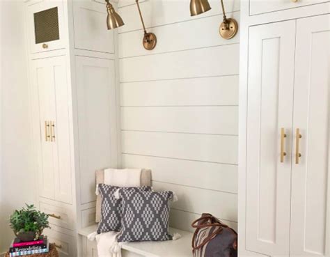 Peel and stick wood wall planks installation. View Cart