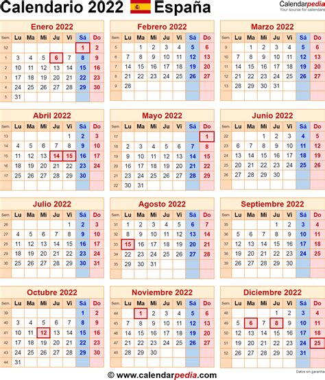 Calendario Festivos 2022 Calendario Gratis