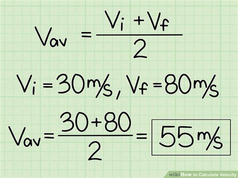 4 Ways To Calculate Velocity Wikihow