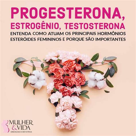 Hormônios Como Testosterona Progesterona E Estrogênio Tem Grande Impacto