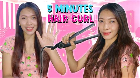 How To Curl Your Hair In Just 5 Minutes Life Hack Youtube
