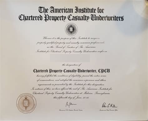 3) certified risk manager (crm) 3 Reasons To Pursue Your CPCU® Designation - The CPCU ...