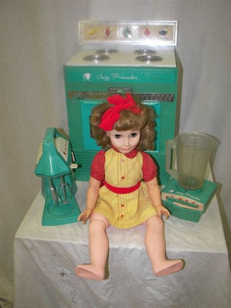 826 suzy homemaker doll with toy stove misc lot 826 nostalgic toys retro toys vintage toys