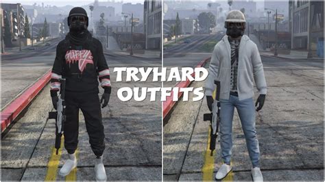 Gta 5 Online Create 2 Easy And Simple Tryhard Outfits Using Clothing
