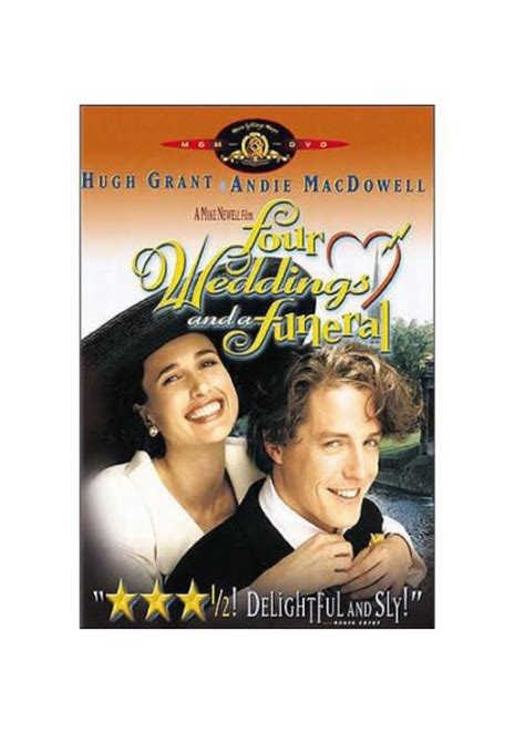 Four Weddings And A Funeral Dvd D3 Surplus Outlet