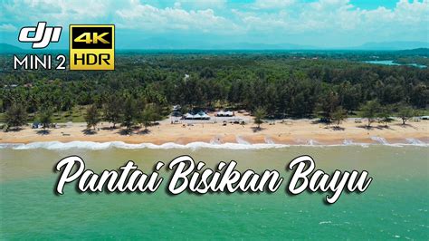 Pantai Bisikan Bayu Pasir Puteh Kelantan 4k Aerial Footage Cinematic