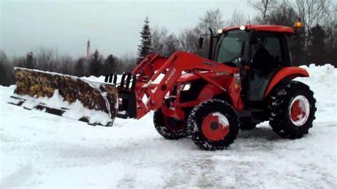 Kubota Snow Plow Anglinghomemade Youtube