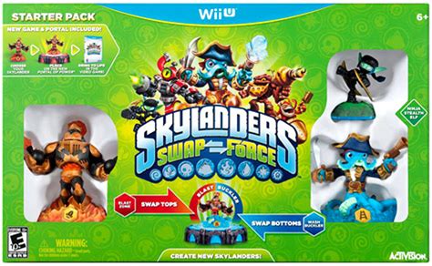Skylanders Swap Force Wii U Swap Force Starter Pack Activision Toywiz
