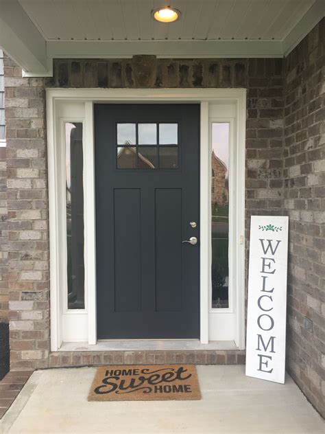 Get benjamin moore paints delivered right to your door. Benjamin Moore Wrought Iron 🖤New Front Door Color 🖤 ...