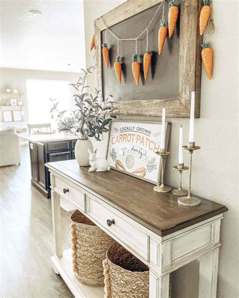 26 Creative And Inspiring Console Table Decor Ideas For Spring