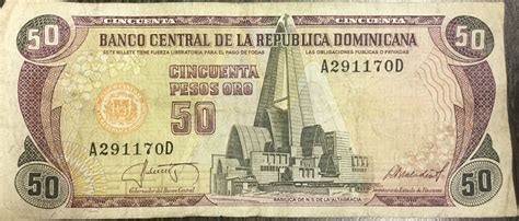 50 Pesos Oro Dominican Republic Numista
