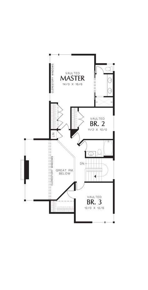 Modern Style House Plan 3 Beds 2 5 Baths 1986 Sq Ft Plan 48 574
