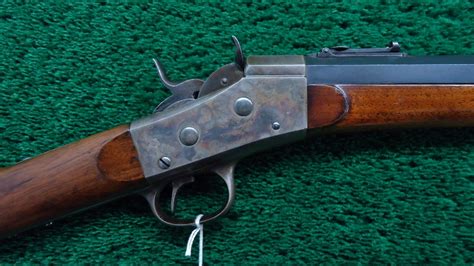 R73 Remington No 1 Rolling Block Sporting Rifle In 44 Caliber Rf A