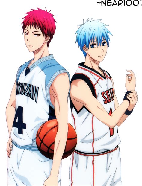 He is the point guard and captain of rakuzan high and later on for team vorpal swords as well. Akashi x Kuroko render by Near1001 on DeviantArt