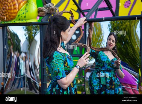 Fairground Mirror Distortion Hi Res Stock Photography And Images Alamy