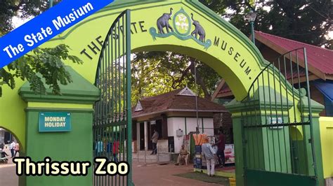 Thrissur Zoo The State Museum Thrissur Youtube