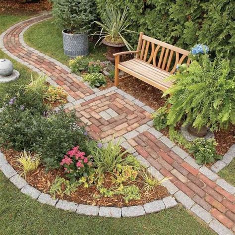 49 Simple Diy Garden Path Designs Ideas Brick Pathway Backyard