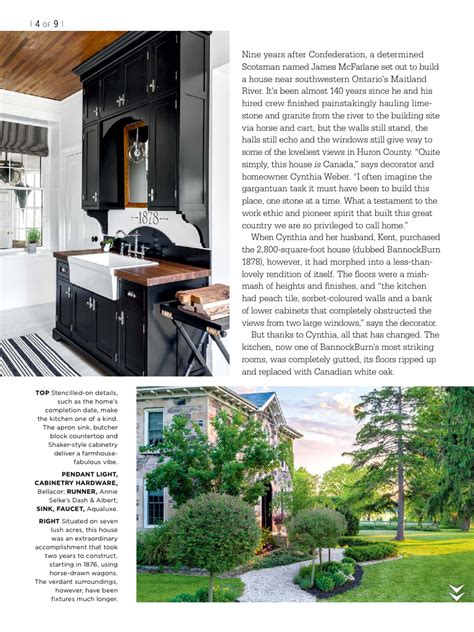 Bannockburn 1878 Feature In Style At Home Cynthia Weber Design