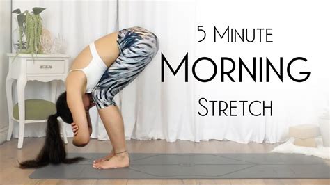 5 Minute Morning Yoga To Feel Your Best 30 Day Morning Yoga