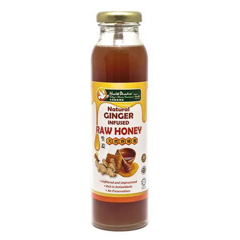 Health Paradise Natural Ginger Infused Honey 410g